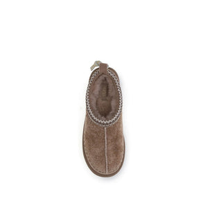 Braune Leder-Mules