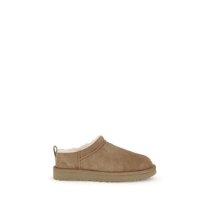 Braune Leder-Stiefeletten