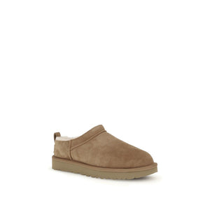 Braune Leder-Stiefeletten