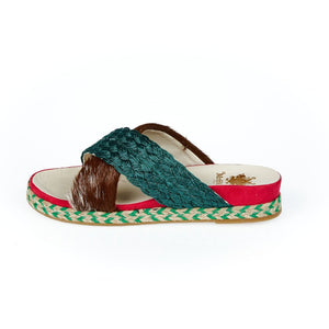Multicolor Dankalia Damen-Sandalette