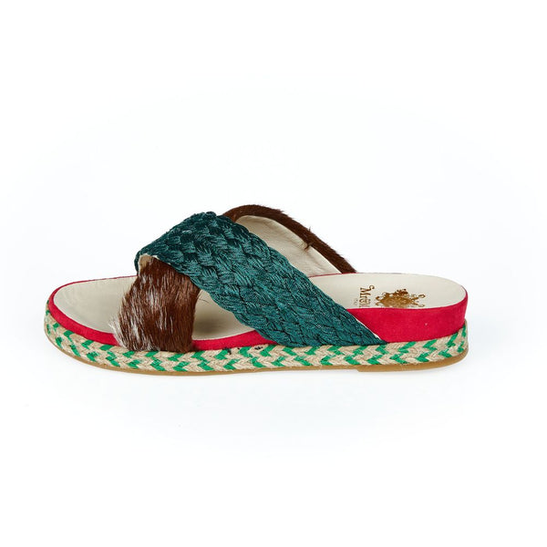 Multicolor Dankalia Damen-Sandalette