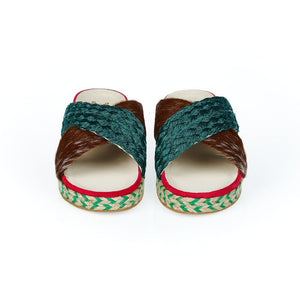 Multicolor Dankalia Damen-Sandalette