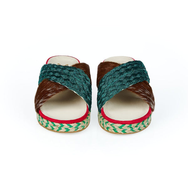 Multicolor Dankalia Damen-Sandalette