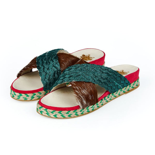 Multicolor Dankalia Damen-Sandalette