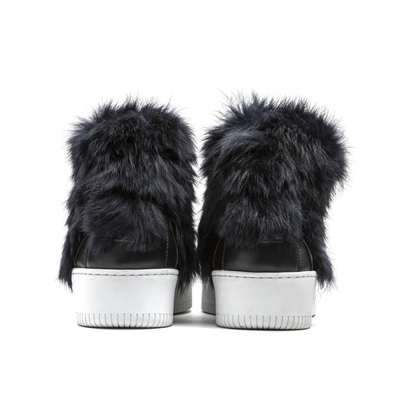 Blaue Baumwolle Damen Sneaker