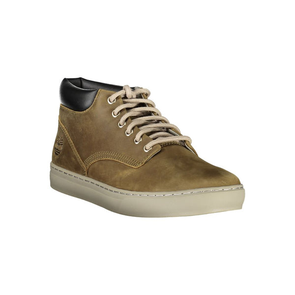 Grüner Polyester Sneaker