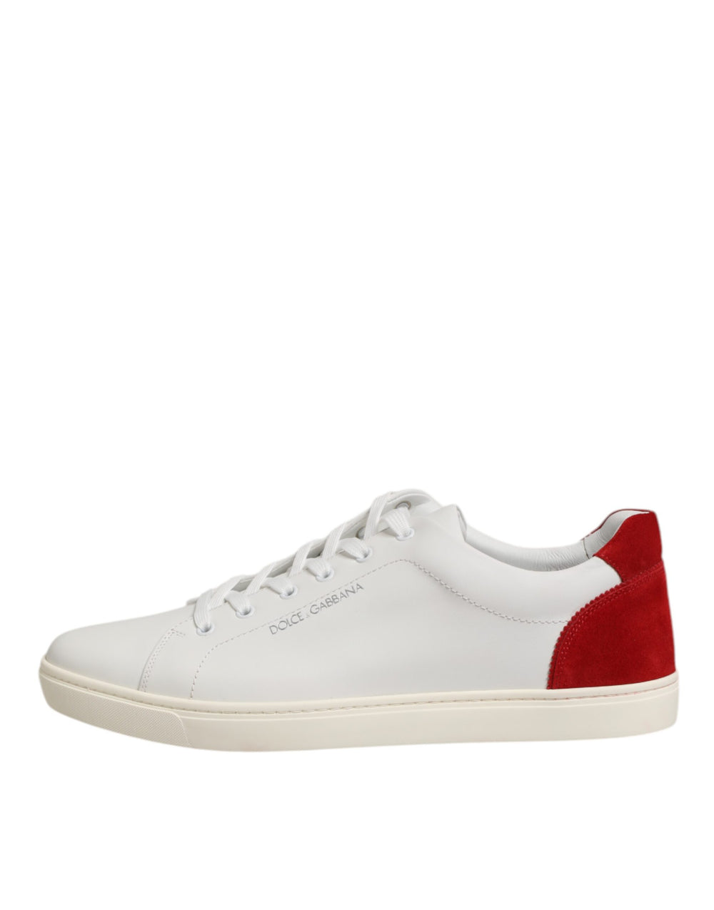 Weiß Rot Leder Low Top Männer Turnschuhe Schuhe