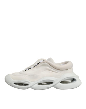 Weiß Lace Up Wave Low Top Männer Sneaker Schuhe