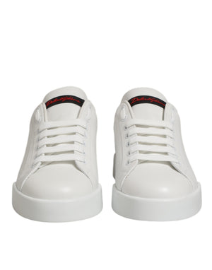 Weiße Leder Schnürschuhe Low Top Sneakers Schuhe