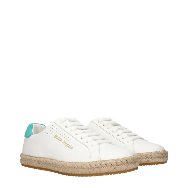 Weiße Sneakers aus Leder