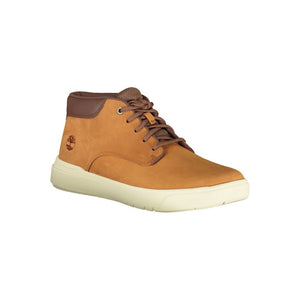 Braunes Leder Herren Sneaker
