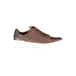 Braunes Leder Herren Sneaker