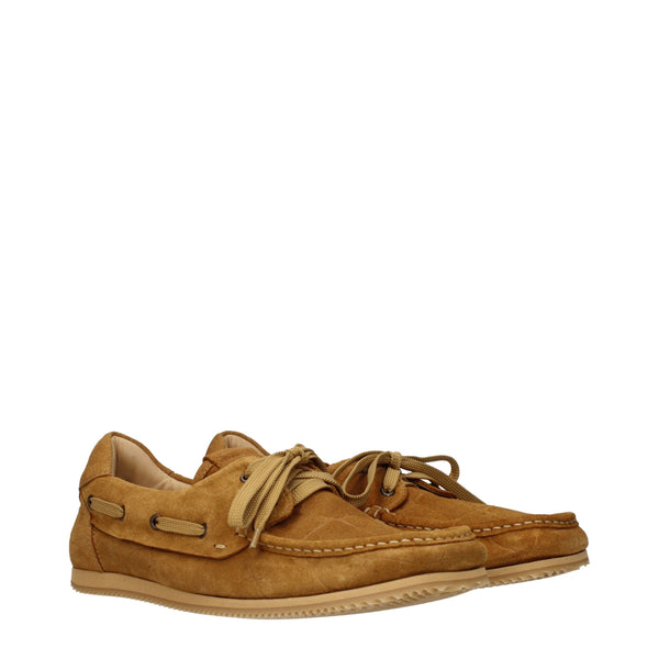 Braune Leder Slipper
