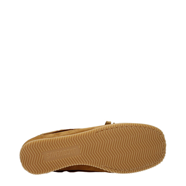 Braune Leder Slipper