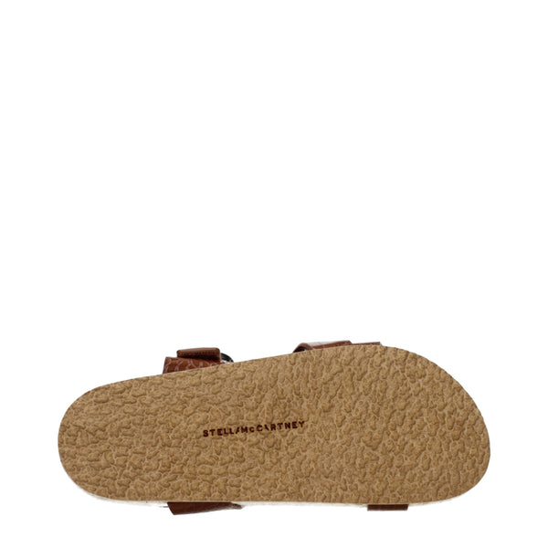 Braune Leder-Sandalen