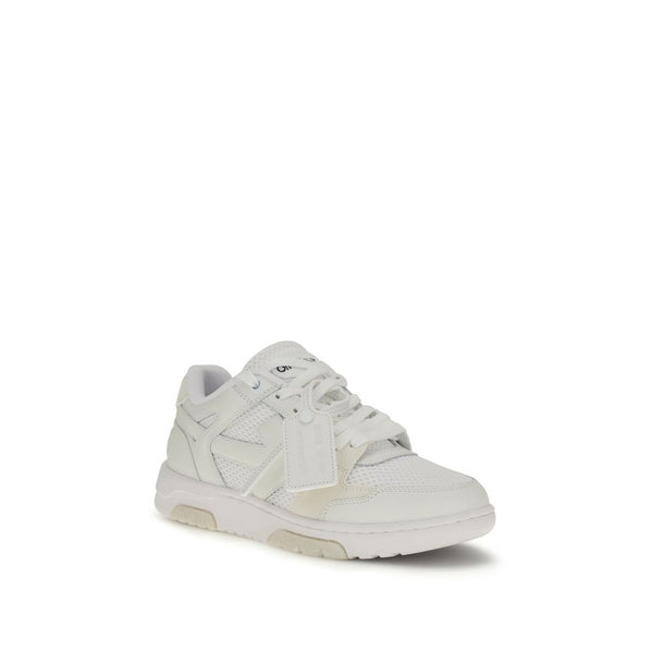 Weiße Kalbshaut Bos Taurus Sneakers mit niedrigem Schaft