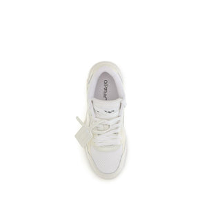 Weiße Kalbshaut Bos Taurus Sneakers mit niedrigem Schaft