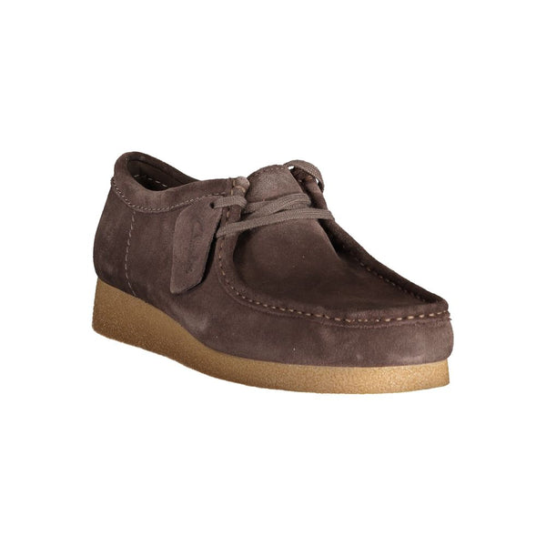 Braunes Leder Herren Sneaker