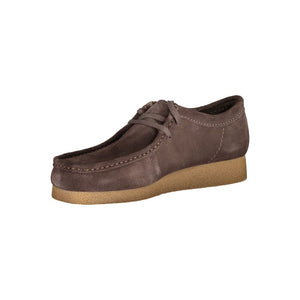 Braunes Leder Herren Sneaker