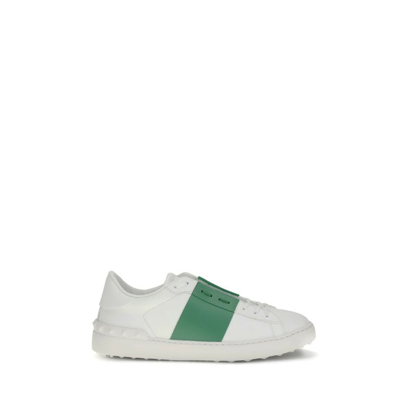 Weiße Kalbshaut Bos Taurus Sneakers mit niedrigem Schaft