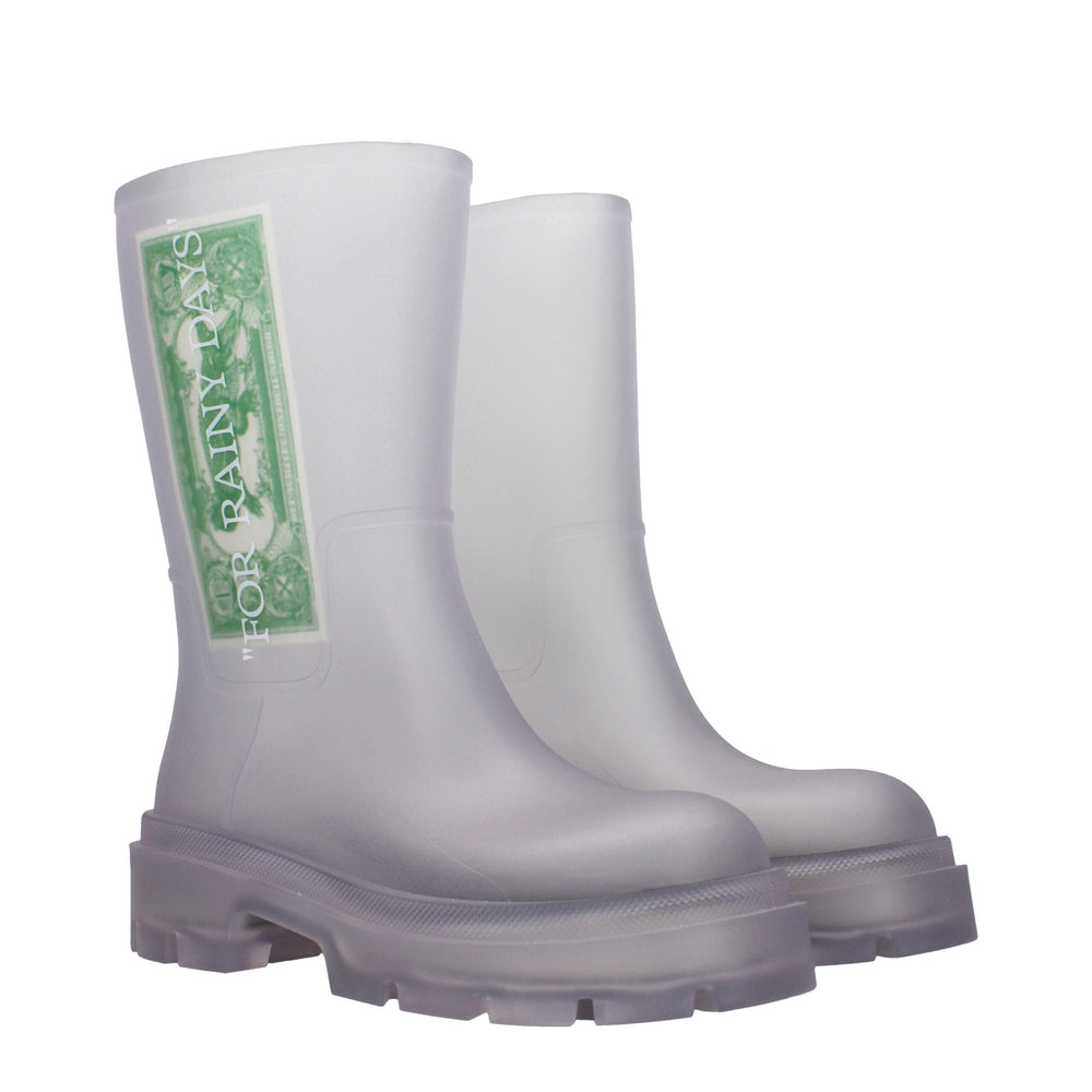 Transparente Pvc-Stiefeletten