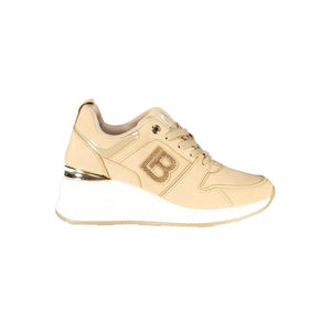 Beige Polyester Damen Sneaker