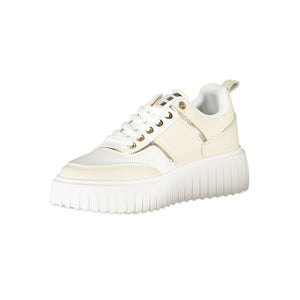 Beige Polyester Damen Sneaker