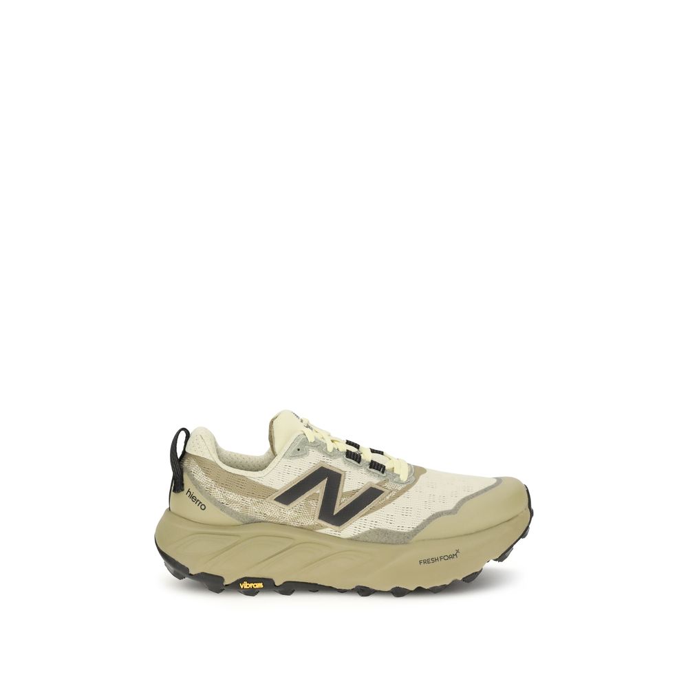 Beige Polyamid-Sneaker