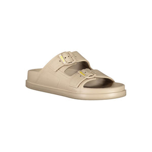 Beige Polyethylen-Sandale