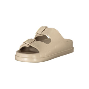 Beige Polyethylen-Sandale