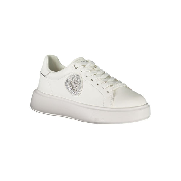 Weißes Leder Damen Sneaker