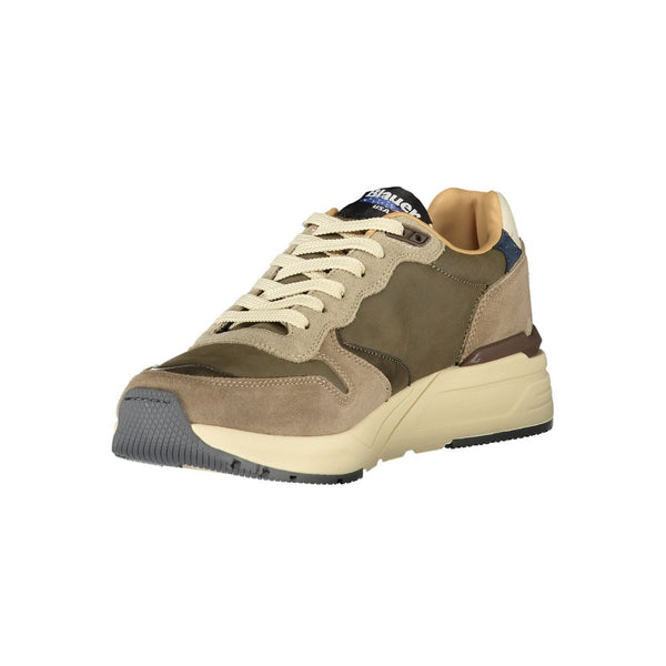 Graue Leder Herren Sneaker