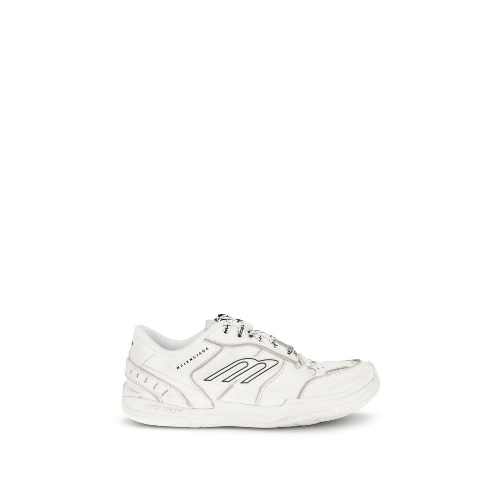 Weiße Kalbshaut Bos Taurus Sneaker