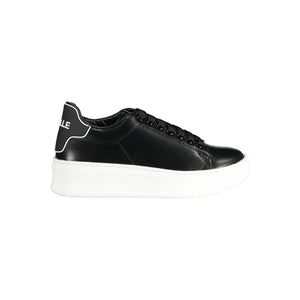 Schwarzer Polyethylen-Sneaker
