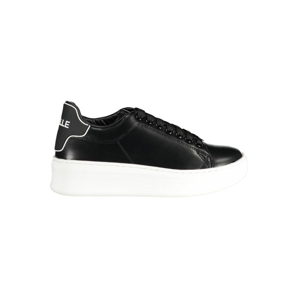 Schwarzer Polyethylen-Sneaker