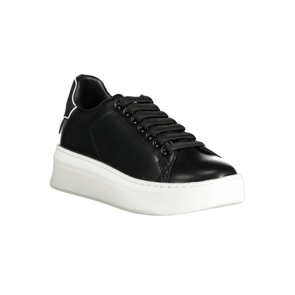 Schwarzer Polyethylen-Sneaker