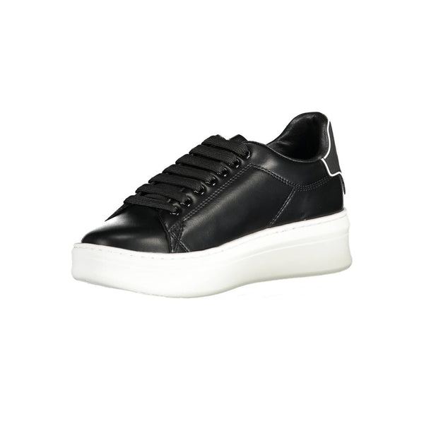 Schwarzer Polyethylen-Sneaker