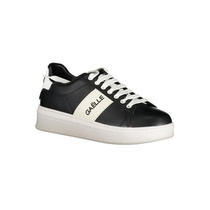 Schwarzer Sneaker aus Polyethylen