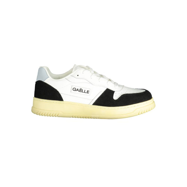 Weißer Polyester-Sneaker