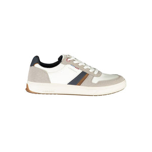Weißer Polyester-Sneaker