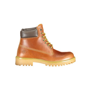 Brauner Polyester-Sneaker
