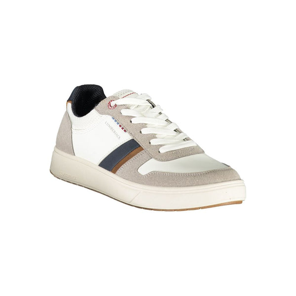 Weißer Polyester-Sneaker