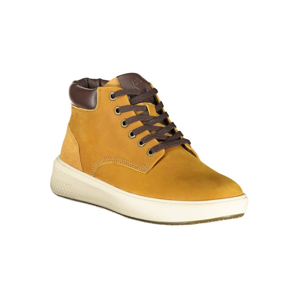 Gelber Polyester-Sneaker