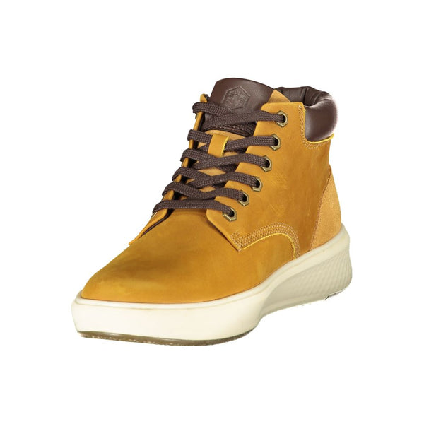 Gelber Polyester-Sneaker