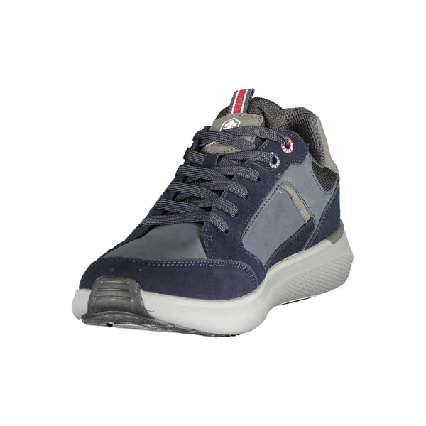 Blauer Polyester-Sneaker