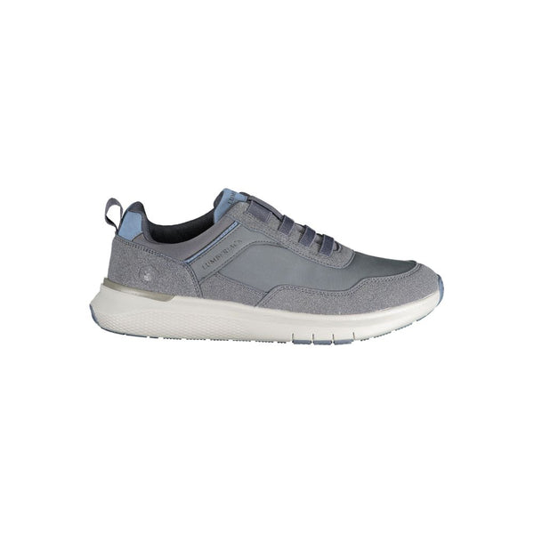 Blauer Polyester-Sneaker