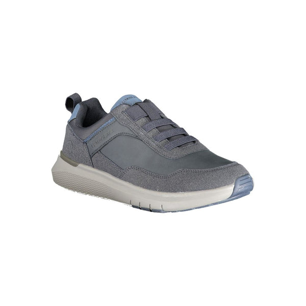 Blauer Polyester-Sneaker