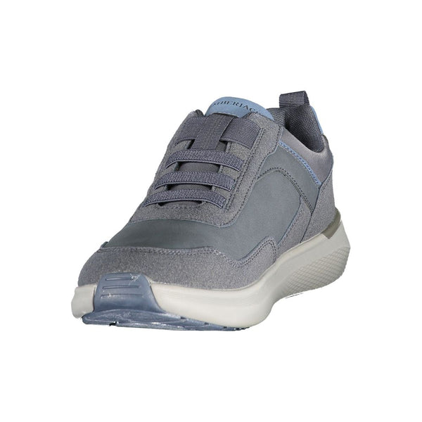 Blauer Polyester-Sneaker