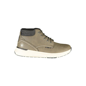 Grüner Sneaker aus Polyester