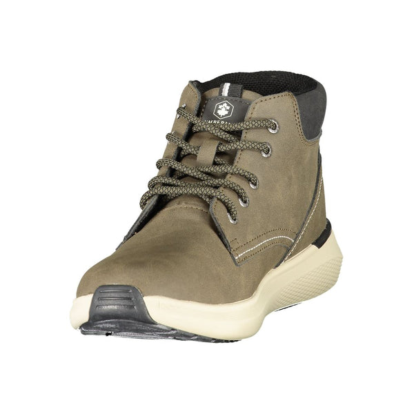 Grüner Sneaker aus Polyester